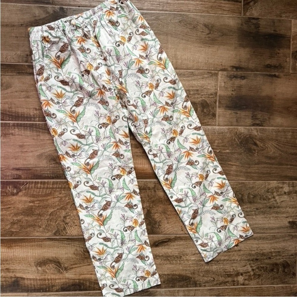 Woodstock Laundry Women's Nag Apie Print Lounge‎ Pajama Pants, White, S